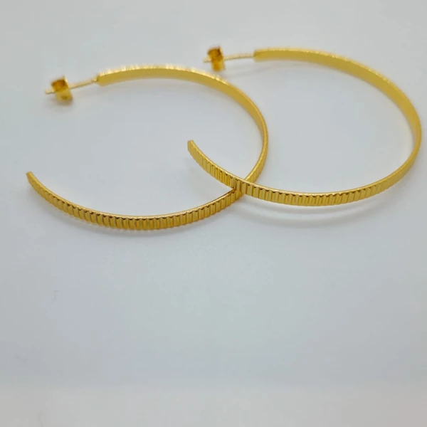 Brinco Argola Riscadinha