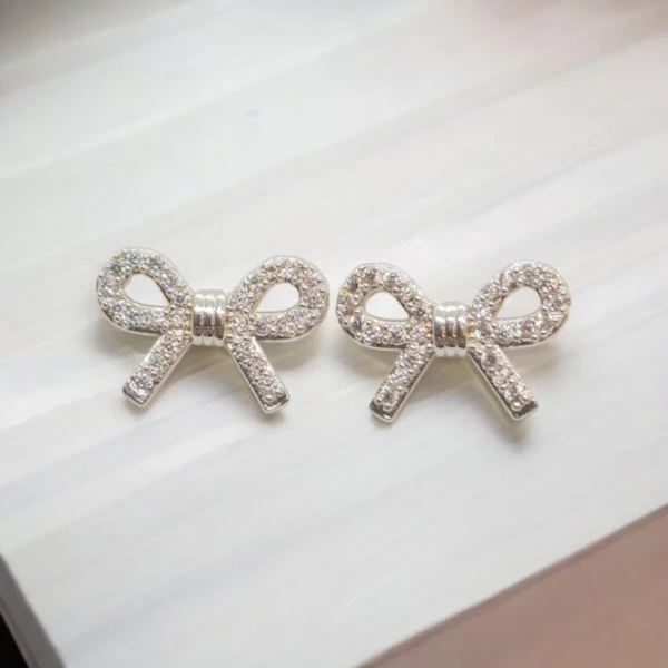 Brinco Laço Zirconia
